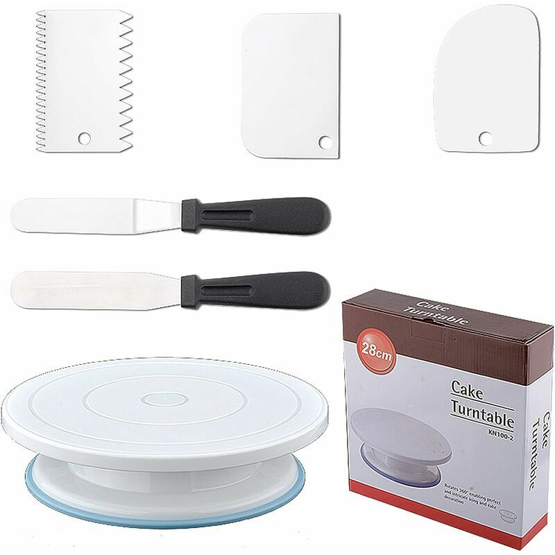 Kit pasticceria giradischi per torte 1 piatto