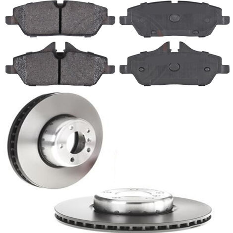 KIT PASTIGLIE E DISCHI ANTERIORI compatibile con BMW 2 (F22,F87,F23,F44,F45,F46)