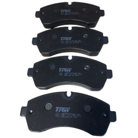 Kit pastiglie freno anteriori trw compatibile per mercedes sprinter (b906)