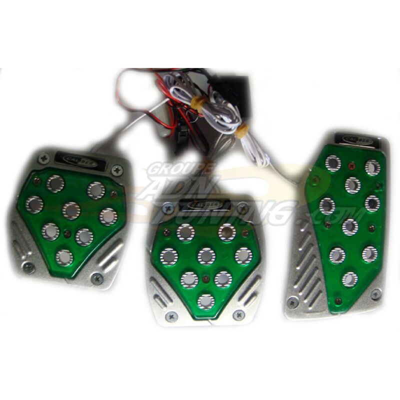 Kit pedalier lumineux - NA150GR - Vert - 12V