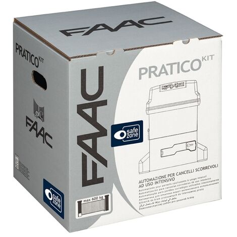 Kit Per Cancello Ad Ante Scorrevoli FAAC PRATICO START KIT 230V 10564993