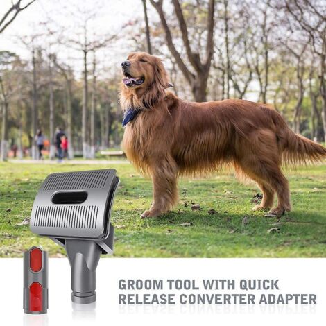 Kit per la toelettatura dei cani per Dyson V15 V11 V10 V8 V7 con adattatore convertitore, 11