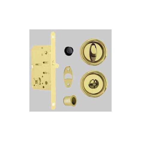 KIT PER PORTE SCORREVOLI CON NOTTOLINO AGB Col. Cromata opaca - AGB