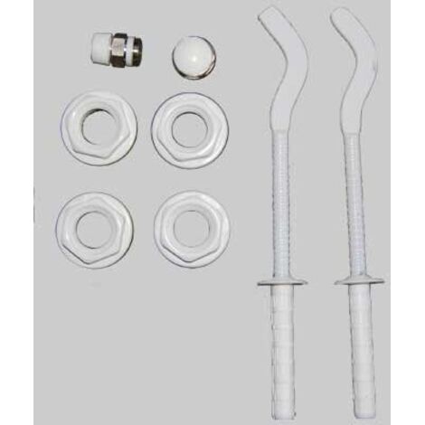 KIT PER RADIATORI COMPLETO DI MENSOLE - 1" x 3/8