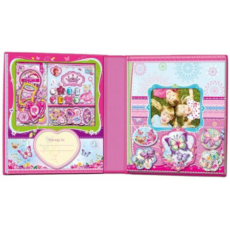 Kit per scrapbooking con farfalle Pecoware: decorazioni fai da te per bambini