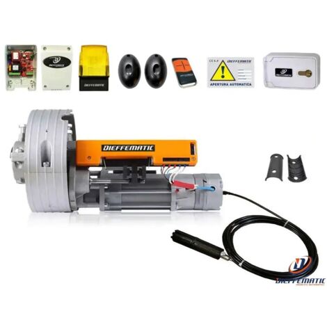 Kit Per Serranda Avvolgibile 140kg 230v Saracinesca Elettrica Motore Con Freno