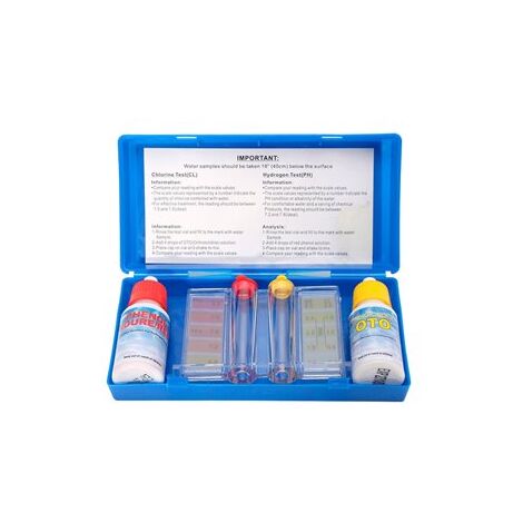 Kit per test di cloro e ph 1175601000 tamar