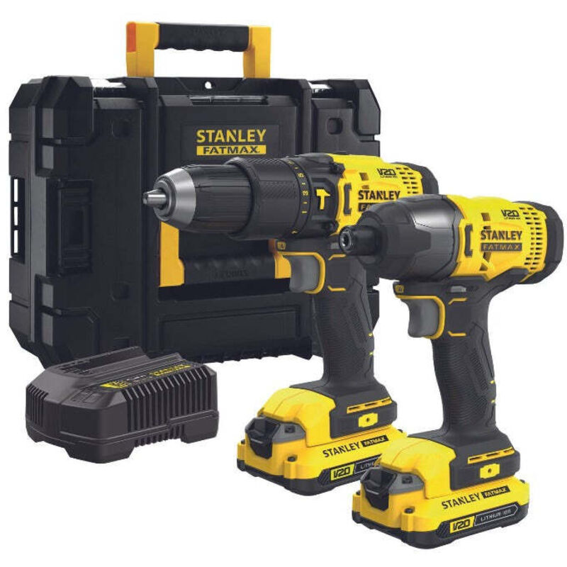 Stanley - St zestaw v20 sfmck465d2t (sfmcd711 + sfmcf800) 2x2,0ah tstak