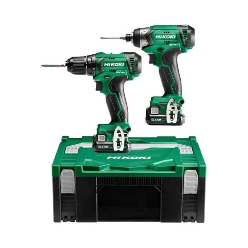 Hikoki - Pack perceuse + visseuse 12V 2.5Ah - KC12DAWAZ