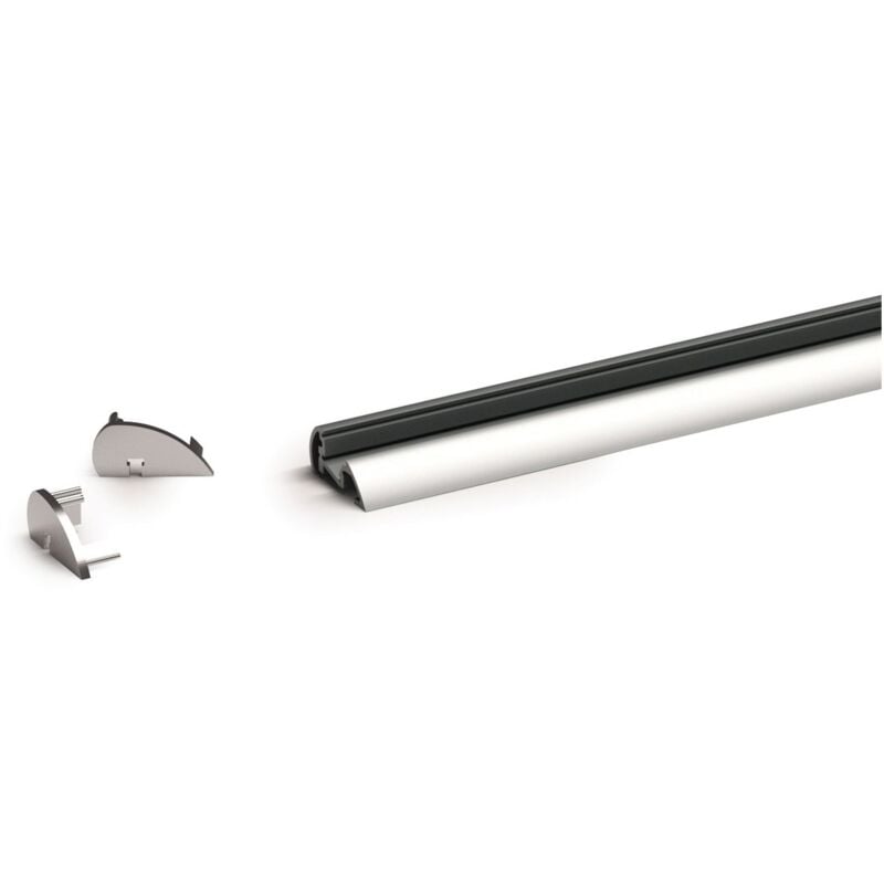 

Kit Perfil Angular Sobrep.Alum.Modelo Dimitri Dif.Opaco Clasif.5W 2M - Cromo Mate