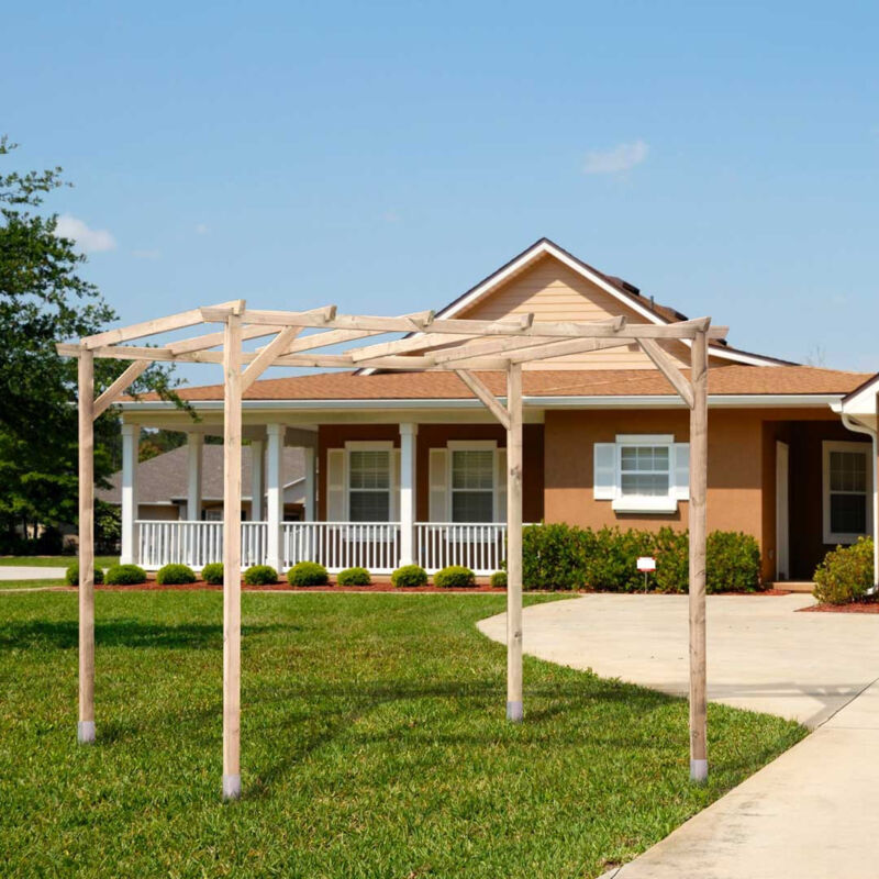

Kit Pergola 3.00x2.50 Postes 7x7