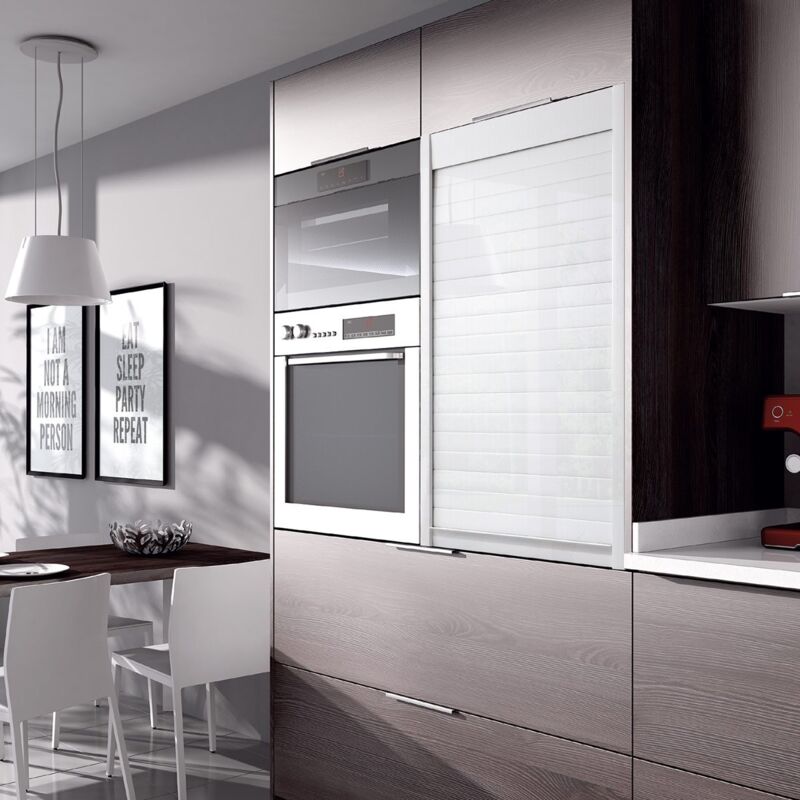

Mengual - Persiana Roll-Box 1500x600 Lama 37 Blanco Br. Gr16 - Blanco Brillo