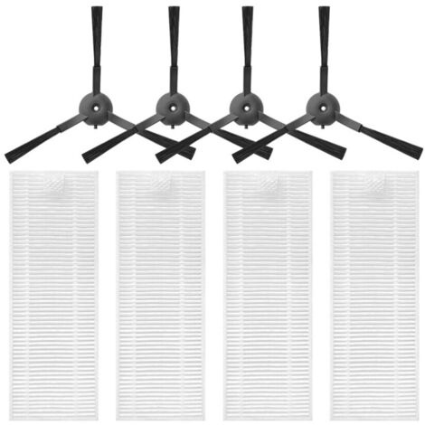 Kit pezzi ricambio spazzola laterale filtro per robot aspirapolvere Qihoo 360 S10 X100 MAX