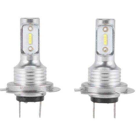 Kit Phare LED H7 6000K Blanc 110W 8000LM Ampoules Feux de Croisement et Antibrouillard