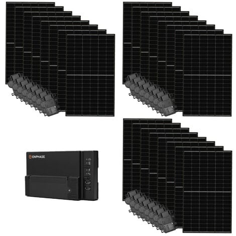 Kit photovoltaïque autoconsommation THOMSON 24 modules 9KW - Tout inclus - accompagnement, démarches et installation