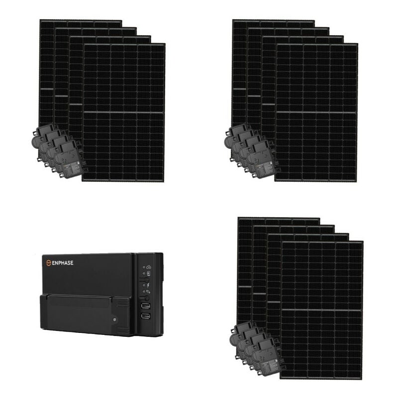 Kit photovoltaïque autoconsommation Thomson 12 modules 4KW - Tout inclus - accompagnement, démarches et installation