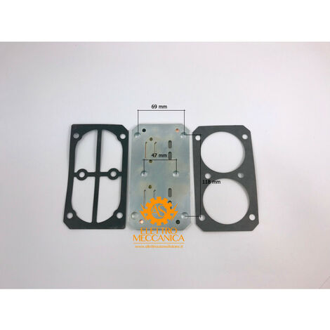 Kit Piastra Valvole per Gruppi Pompanti PAT24 - A29 / PAT38 - A39 ABAC - BALMA NS12 / NS19