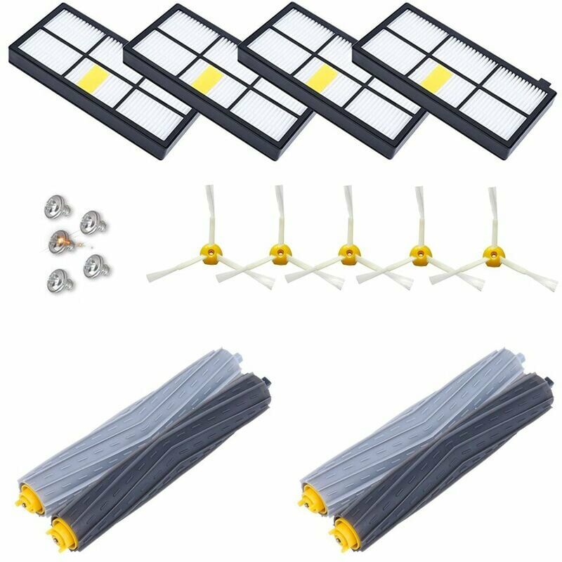 Seenlin - Kit Pièces accessoires pour iRobot Roomba serie 800 850 851 860 865 866 870 871 876 880 885 886 890 891 896 900 960 966 980 ect