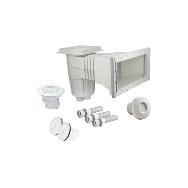 Kit construction piscine - Kit pièces à sceller - Piscine liner jusqu'à 7x3m de Centrocom