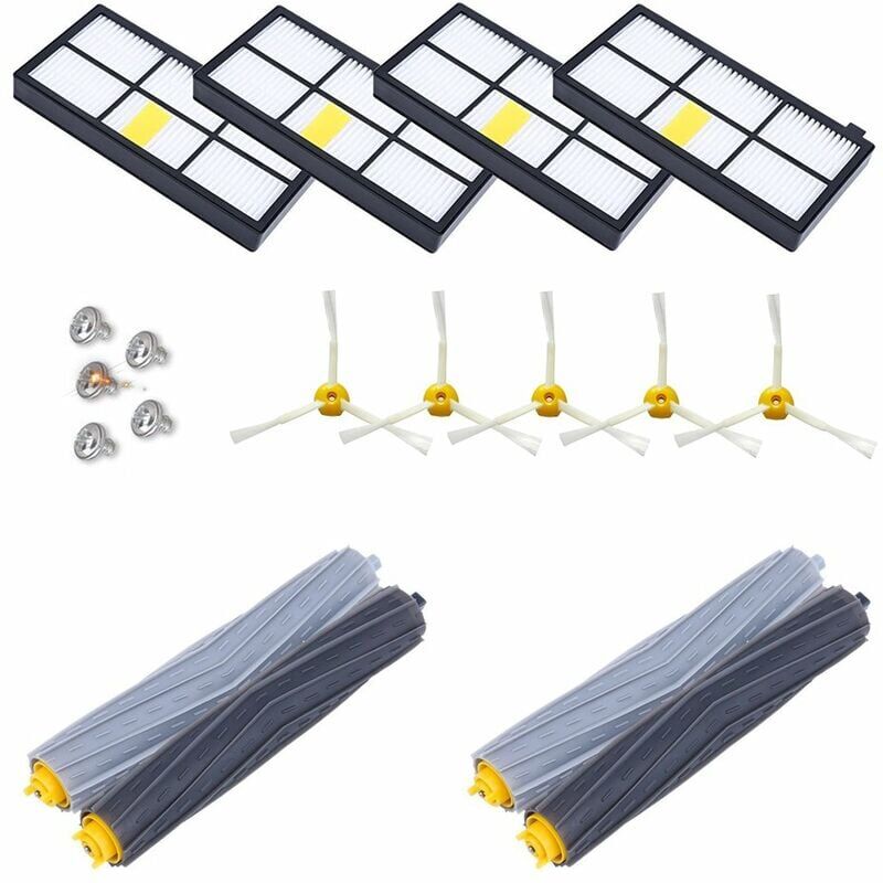 Kit Pièces accessoires pour iRobot Roomba serie 800 850 851 860 865 866 870 871 876 880 885 886 890 891 896 900 960 966 980 ect