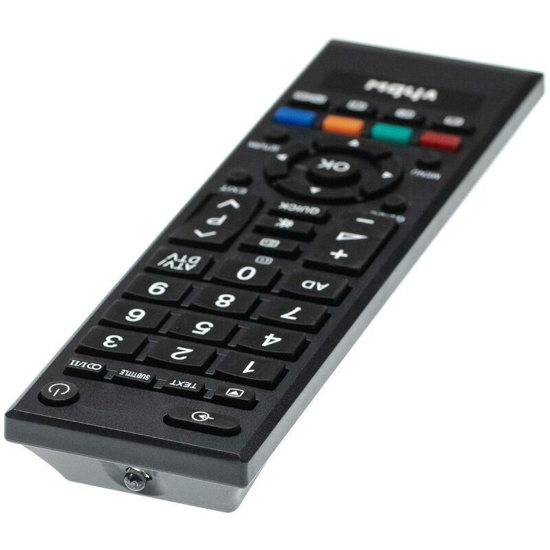 Télécommande compatible pour Toshiba 32AV605PR, 32AV607P, 32AV607PG, 32AV607PR, 32AV613D, 32AV615D télévision, tv - télécommande de rechange - Vhbw
