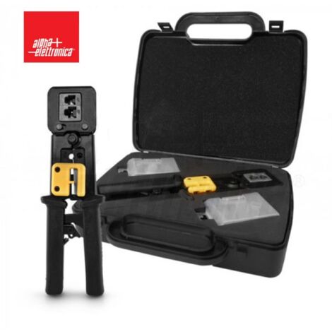 Kit pinza RJ45 e connettori
