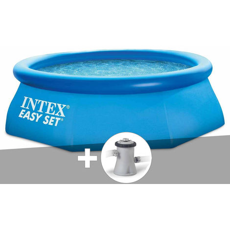 Intex Piscine Ronde Autostable Gonflable Simple Et Pratique Eur