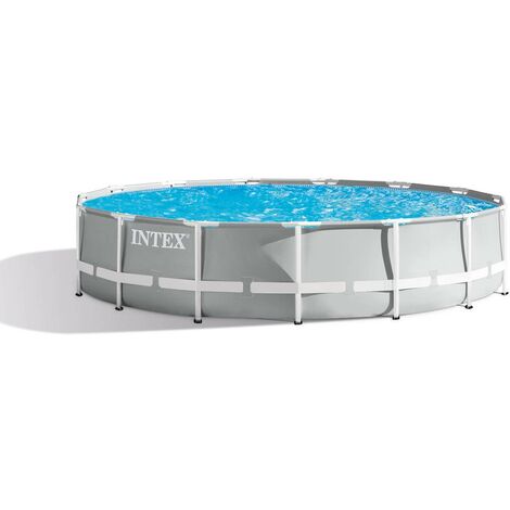 Kit Piscine Prisme Rond 4 -57 x 1 -07 - Intex