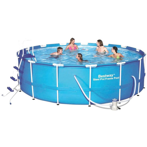 Bestway Piscine Hors Sol Avec Structure 457 M Pompe De Filtration