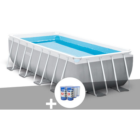 Intex - 26790NP - Kit piscine prism frame rectangulaire tubulaire 4,00 x 2,00 x 1,22m