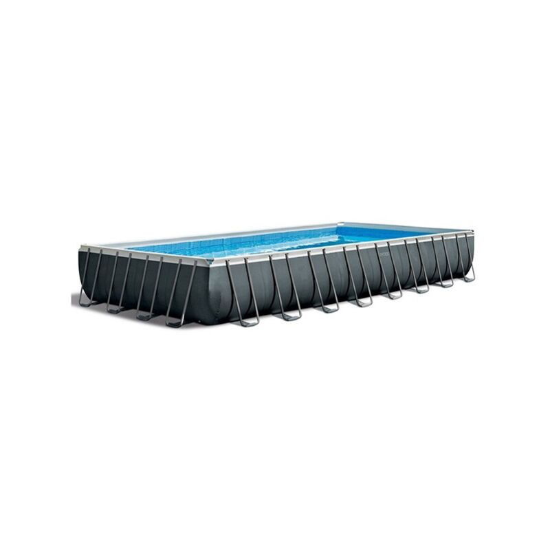 INTEX Rechteckpool »Ultra Quadra XTR«, Rechteckig, BxLxH: 488x975x132 cm, dunkelgrau