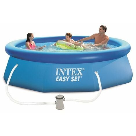 Piscine Natation Rond Gonflabe Hors Sol Patio Terrasse Multi-taille INTEX
