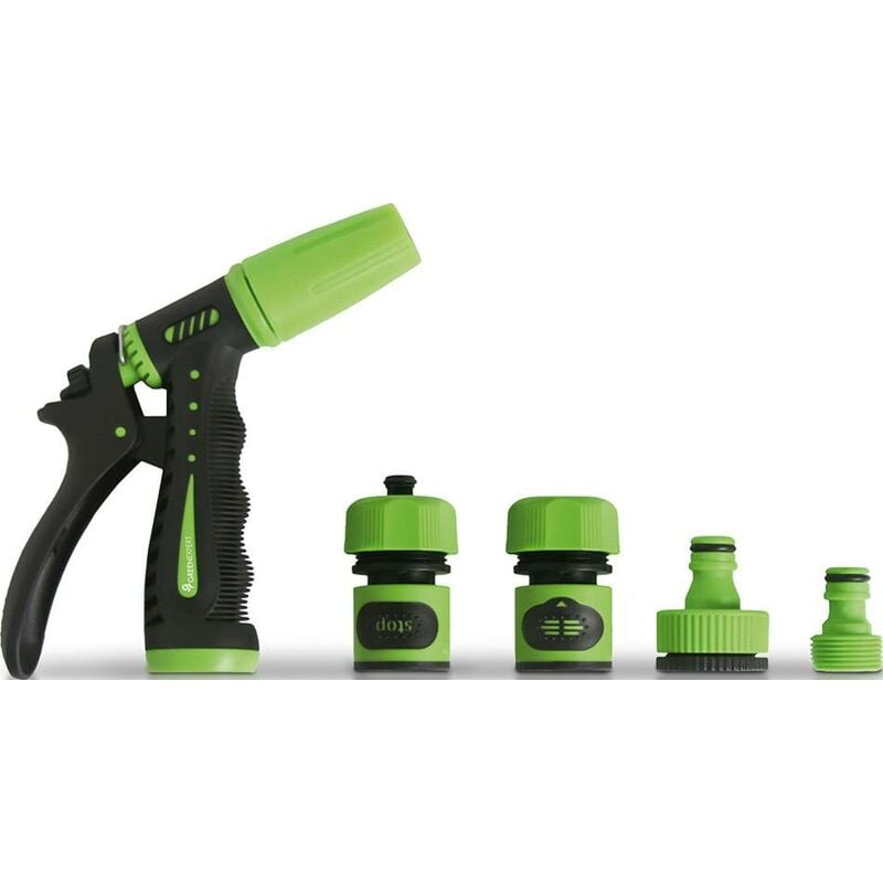 

Set riego: lanza y 3 conectores 15mm plastico