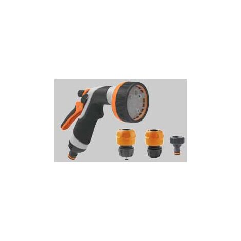 Kit pistola multigetto per innaffiare g.f. 4 pezzi G.F.