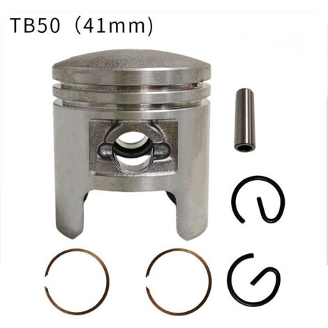 Kit Piston 41mm Complet pour Moteur 50cc - Compatible TB50, GEELY50 et Similaires - Piston, Segments, Joints et Axe
