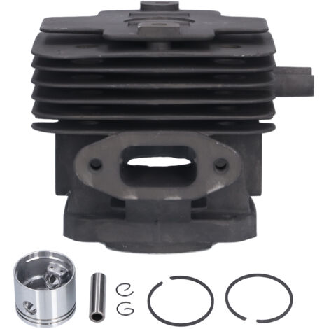 Kit Piston Cylindre 44 mm en Fer et Aluminium pour Débroussailleuse TJ53E TJ53 – Résistant à l’Usure