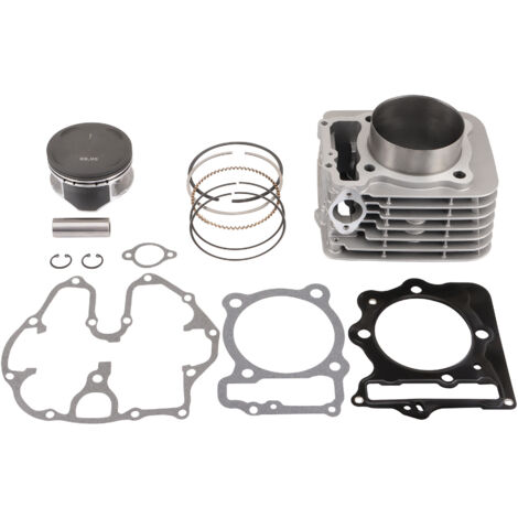 Kit piston-cylindre de 89 mm compatible avec le moteur Honda TRX400, moto tout-terrain, pièces de réparation pour VTT, comprenant le bloc-cylindres, les segments de piston et le kit de révision.