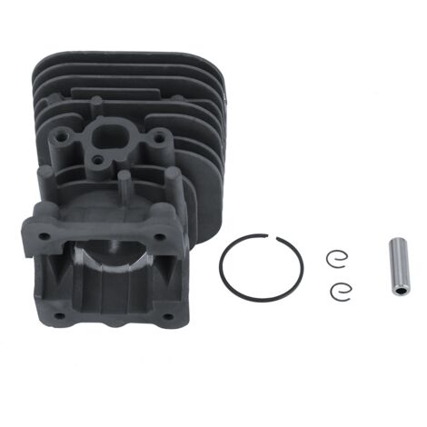 Kit piston et cylindre métallique robuste et durable pour Husqvarna 124 125C 125E 125L 125LD 125R 125RJ 128C