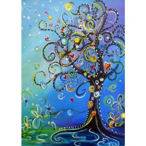 rosa in tazza/30x40 cm Ricamo Punto Croce Strass Arte Pittura Diamante con Numeri per Bambini Adulti Decorazione Murale 5D DIY Diamond Painting Kit Completo Kit di Pittura Diamante 5D Fai Da Te 