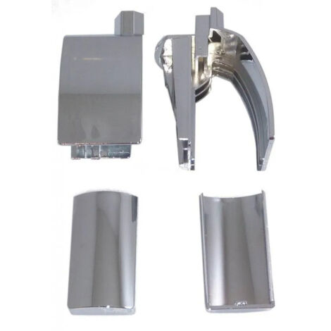 Kit pivot chrome pour paroi de douche PA633 – Finition élégante – Compatible avec modèles Kinedo – Installation facile et rapide
