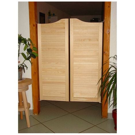Kit Pivots + Porte Western Naturelles 68 Cm