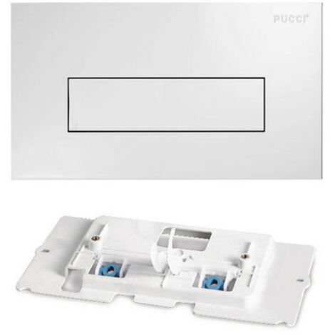 KIT PLACCA SARA 330X180- Bianco- PUCCI- pezzi 1