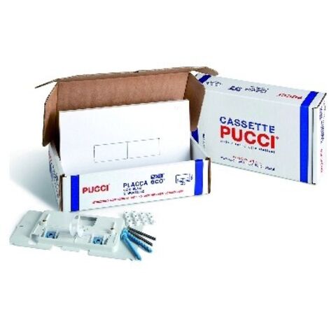 KIT PLACCHE ECO SP. 12 MM PER CASSETTE PUCCI DAL 1992 AL 2010 Cromo