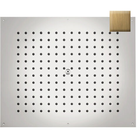 Kit plafond de douche rectangulaire bronze Dream Flat - Bossini H383910022