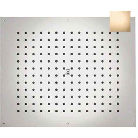 Kit plafond de douche rectangulaire or Dream Flat - Bossini H383910021