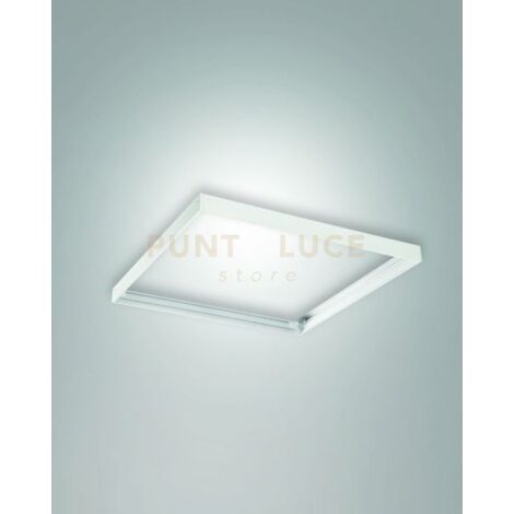 KIT PLAFONE BIANCO 600X600X68 PER RAVELLO IN METALLO