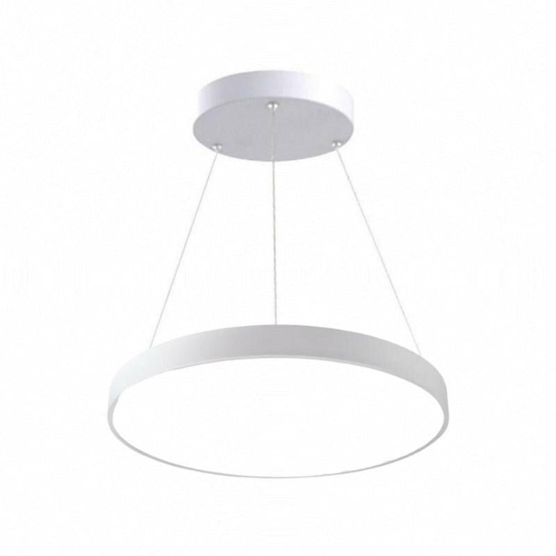 Kit Plafonnier led Blanc 54W 60cm avec Kit de Suspension - Blanc