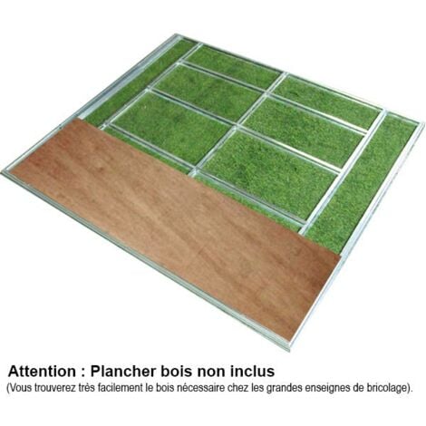 Kit plancher pour abri de jardin Trigano de 1,04 m²