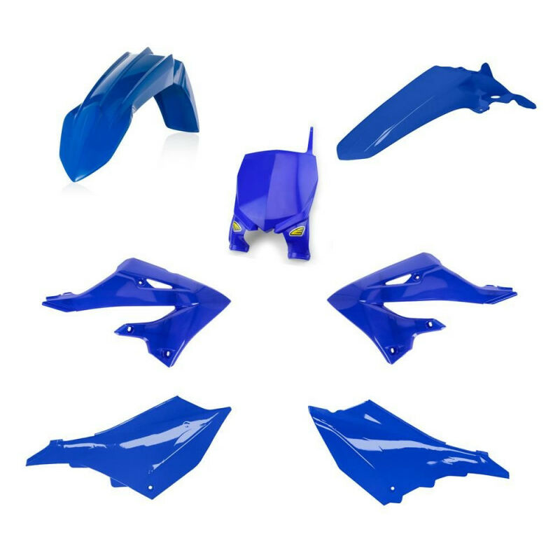 Kit Plastique Cycra 5 Elements Bleu yamaha YZ125/250 2022