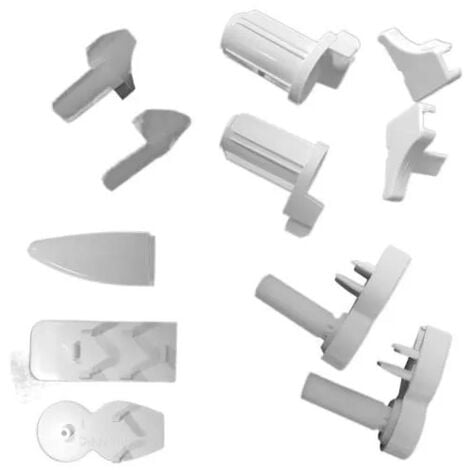 Kit plastique plus charnière pour Joker blanc